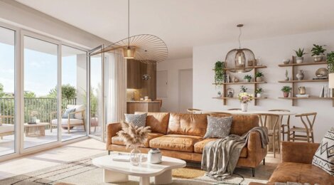 Programme immobilier neuf Les Terrasses des Prévôts - Crosne à proximité du RER D (91560) - Référence : 16521