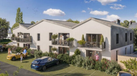 Programme immobilier neuf LE CLOS DE SAINT HERNOT - Crozon : Appartements T3 avec terrasses, parking sécurisé et proximité centre-bourg (29160) - Référence : 11506