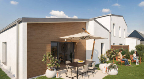 Programme immobilier neuf LE CLOS DE SAINT HERNOT - CROZON - Crozon maisons individuelles à 5 min de la plage du Porzic (29160) - Référence : 14736