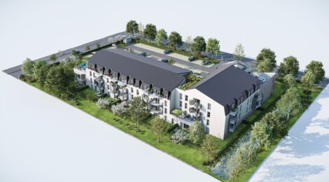 Programme immobilier neuf Les Dunes d'Eloa -  Cucq : 54 appartements neufs près du Golf du Touquet (62780) - Référence : 14844