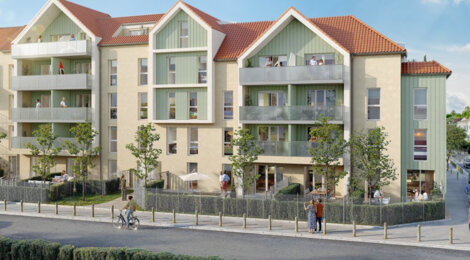 Programme immobilier neuf BELLE OPALE - Cucq à proximité de la plage et des commerces (62780) - Référence : 13736