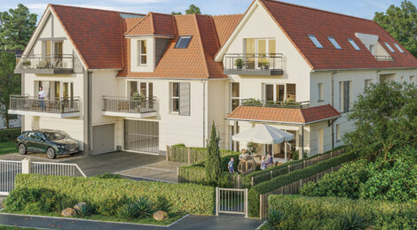 Programme immobilier neuf Rosalie - Cucq Stella-Plage à 15 min à pied du littoral (62780) - Référence : 17138