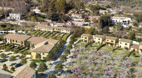 Programme immobilier neuf Les Cerisiers - Cucuron cadre d’exception petit village du Lubéron (84160) - Référence : 16445
