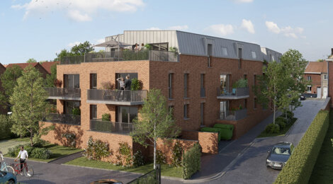 Programme immobilier neuf COEUR PEVELE - Cysoing centre à deux pas de la Place de la République (59830) - Référence : 12697