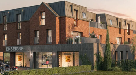 Programme immobilier neuf COEUR PEVELE - Cysoing centre à deux pas de la Place de la République (59830) - Référence : 12697