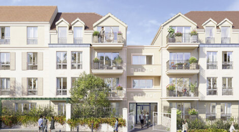 Programme immobilier neuf Le Domaine du Val - Dammartin-en-Goële à 15 min de l’aéroport CDG (77230) - Référence : 17549