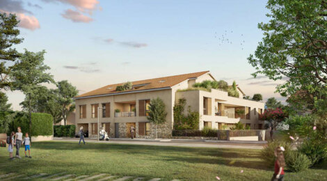 Programme immobilier neuf ESQUISSE - Dardilly à quelques minutes à pied de la gare de Jubin (69570) - Référence : 16083