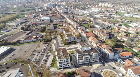 Programme immobilier neuf LINK - Dax à proximité immédiate du centre-ville (40100) - Référence : 17300