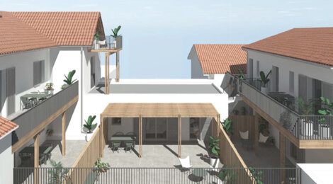 Programme immobilier neuf 21 Cours du Marechal Foch - Dax appartements neufs et réhabilités en centre-ville (40100) - Référence : 17633