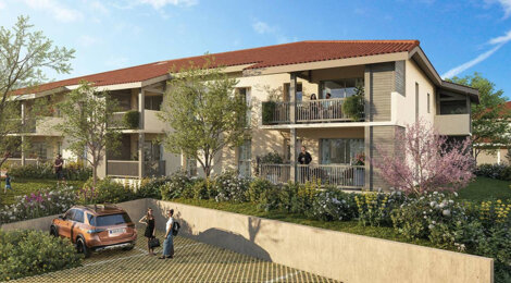 Programme immobilier neuf Villa Serena - Dax au coeur du quartier Saubagnac à proximité des bus (40100) - Référence : 15475