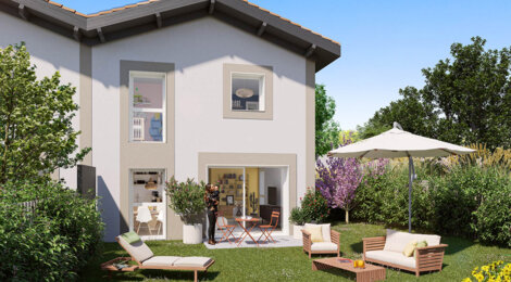 Programme immobilier neuf Domaine de Meysonet - Dax, une résidence verdoyante inspirée de l’architecture landaise (40100) - Référence : 17551