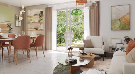 Programme immobilier neuf Domaine de Meysonet - Dax, une résidence verdoyante inspirée de l’architecture landaise (40100) - Référence : 17551
