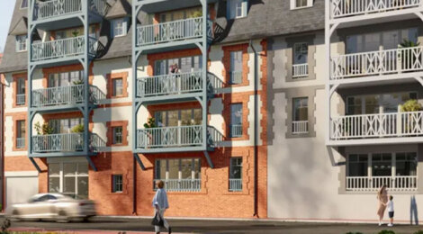 Programme immobilier neuf CADENCE - Deauville résidence neuve à 300 m de la Place Morny (14800) - Référence : 17308