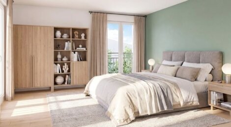 Programme immobilier neuf JARDINS DU LARGE - Décines-Charpieu à proximité du tram T7 et T3 (69150) - Référence : 16080