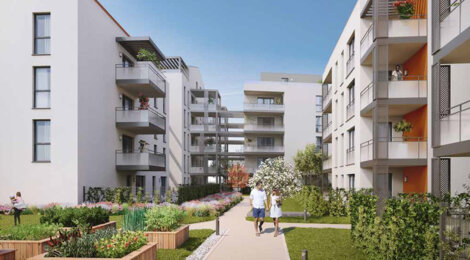 Programme immobilier neuf AMBITION - Décines-Charpieu centre-ville proche des Halles (69150) - Référence : 18392