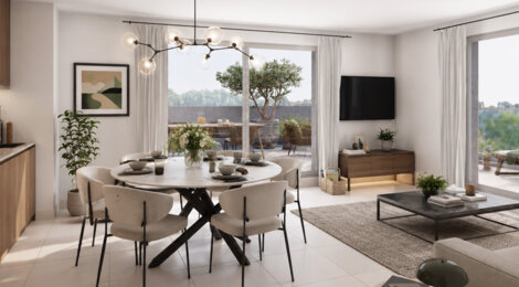 Programme immobilier neuf ARBORETUM - Décines-Charpieu une adresse connectée à Lyon Part-Dieu (69150) - Référence : 18154