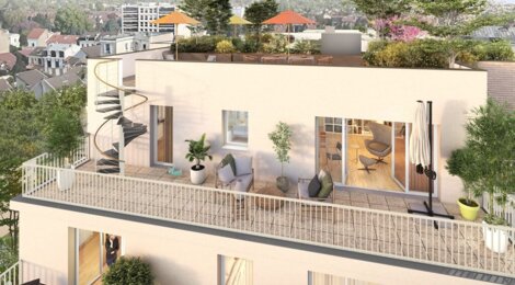 Programme immobilier neuf L'Observatoire - Deuil-la-Barre : appartements neufs du studio au 5 pièces à 600m des gares (95170) - Référence : 15040