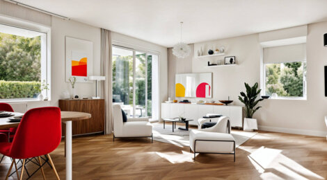 Programme immobilier neuf COEUR DEVILLE - Déville-lès-Rouen à quelques mètres du TEOR T2 (76250) - Référence : 12140