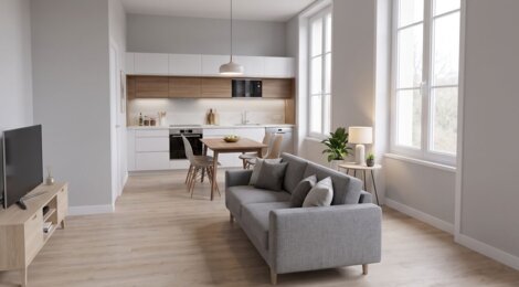 Programme immobilier neuf RUE PECQUET - Dieppe appartement rénové à deux pas de la plage (76200) - Référence : 17774