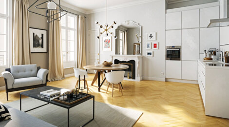 Programme immobilier neuf 40 RUE ROUSSEAU - Dijon : 10 logements rénovés du studio au T2 à 7 min du marché des Halles (21000) - Référence : 14627