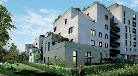 Programme immobilier neuf PARC AVENUE - Dijon : 182 logements étudiants du studio au T5 à 2 pas du tramway T2 Junot (21000) - Référence : 14629