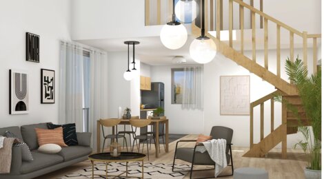 Programme immobilier neuf DIJON - BILOBA BAT D - Dijon : 76 appartements neufs du studio au 4 pièces à 15 min du parc de la Colombière (21000) - Référence : 14635