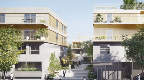 Programme immobilier neuf MELLONA - Dijon : appartements neufs du studio au T5 à 500 m de l’Île aux Canards (21000) - Référence : 14625