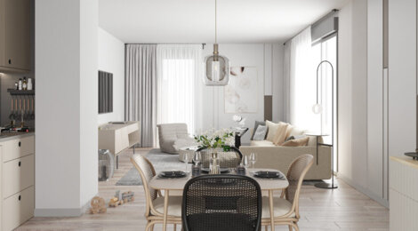 Programme immobilier neuf EVORA PARK - Dijon : appartements neufs du studio au T5 dans le quartier Chevreul (21000) - Référence : 14623