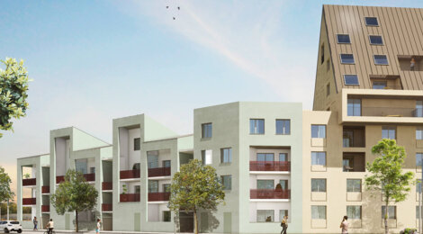 Programme immobilier neuf GINKGO - Dijon : Appartements T2–T4 avec terrasses, duplex et proximité Parc de la Colombière (21000) - Référence : 14420
