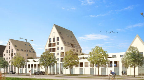 Programme immobilier neuf GINKGO - Dijon : Appartements T2–T4 avec terrasses, duplex et proximité Parc de la Colombière (21000) - Référence : 14420