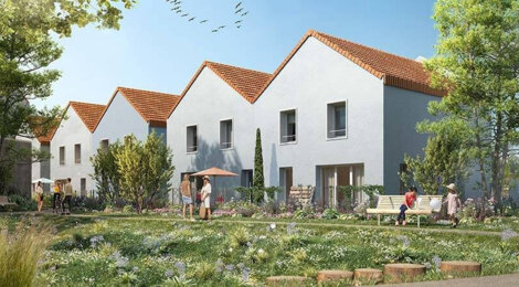 Programme immobilier neuf SOLSTICES - Dijon : Appartements T2–T5 avec jardins, potagers partagés et 1500 m² d’espaces verts dans l’écocité du Jardin des Maraîchers (21000) - Référence : 14401