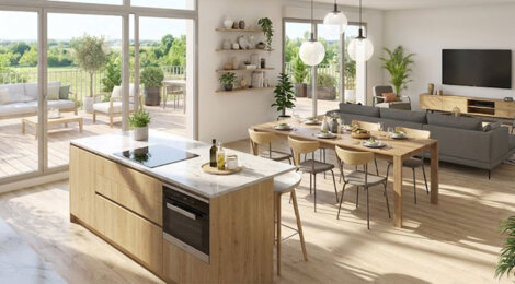 Programme immobilier neuf BILOBA - Dijon au Jardin des Maraîchers à deux pas du cœur de ville (21000) - Référence : 17304