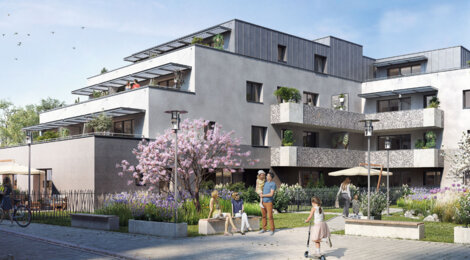 Programme immobilier neuf GARDEN STATE - BAT E - TERRAZZA - Dijon au pied du tram Nation dans un cadre paisible (21000) - Référence : 17229