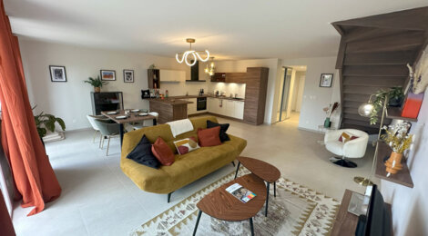 Programme immobilier neuf GARDEN STATE - Bat C - STRADA LES MAISONS - Dijon Nord, maisons neuves et proximité T2 en nouveau quartier verdoyant (21000) - Référence : 11091