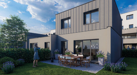 Programme immobilier neuf GARDEN STATE - Bat C - STRADA LES MAISONS - Dijon Nord, maisons neuves et proximité T2 en nouveau quartier verdoyant (21000) - Référence : 11091