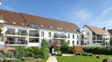 Programme immobilier neuf Parc Bat 5 - Dijon  près des berges de l’Ouche (21000) - Référence : 14642