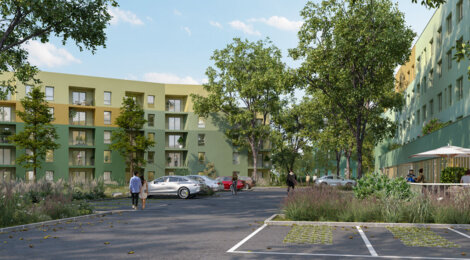 Programme immobilier neuf STUDENT Dijon-Quétigny - Dijon-Quetigny studios étudiants près de l’Université de Bourgogne (21000) - Référence : 18258