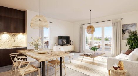 Programme immobilier neuf Villa Perrigny - Dijon secteur de l’Arsenal à quelques pas du tramway (21000) - Référence : 12492