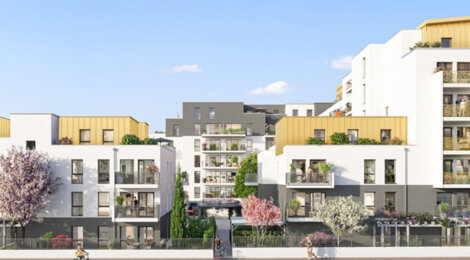 Programme immobilier neuf Villa Perrigny - Dijon secteur de l’Arsenal à quelques pas du tramway (21000) - Référence : 12492