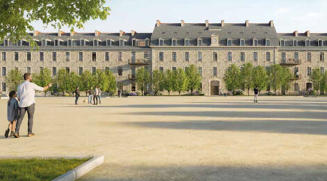Programme immobilier neuf La caserne Beaumanoir - Dinan réhabilitation proche de la gare TER (22100) - Référence : 14673