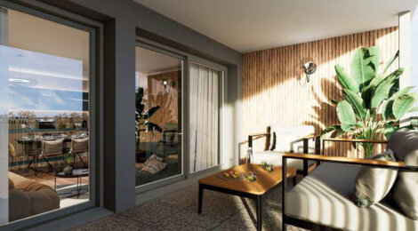 Programme immobilier neuf O RIVAGE - Dinard : 44 appartements neufs près de la plage de Prieuré, architecture raffinée et espaces extérieurs (35800) - Référence : 15225