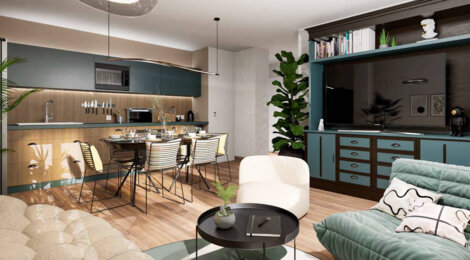 Programme immobilier neuf O RIVAGE - Dinard : 44 appartements neufs près de la plage de Prieuré, architecture raffinée et espaces extérieurs (35800) - Référence : 15225