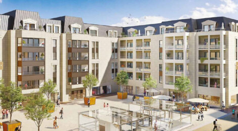 Programme immobilier neuf ART DECO - Meublé - Dinard : appartements LMNP du studio au T4 dans le quartier Newquay (35800) - Référence : 15228