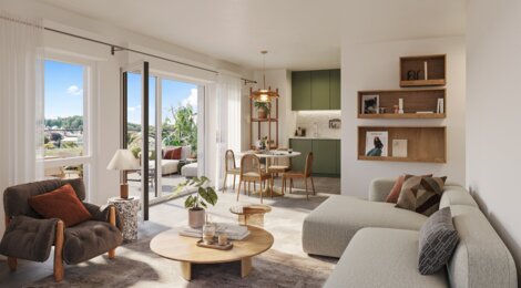 Programme immobilier neuf LADY - Dinard : appartements neufs T2–T5 à 1 km de la plage du Prieuré (35800) - Référence : 15226