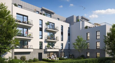 Programme immobilier neuf LADY - Dinard : appartements neufs T2–T5 à 1 km de la plage du Prieuré (35800) - Référence : 15226