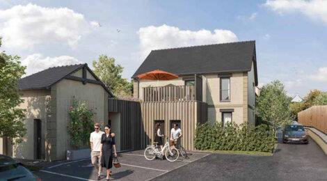 Programme immobilier neuf Les Villas d'Ambre - Dinard quartier Prieuré à quelques pas de la plage (35800) - Référence : 15233