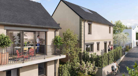 Programme immobilier neuf Les Villas d'Ambre - Dinard quartier Prieuré à quelques pas de la plage (35800) - Référence : 15233