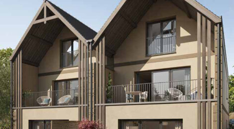 Programme immobilier neuf Les Villas d'Ambre - Dinard quartier Prieuré à quelques pas de la plage (35800) - Référence : 15233