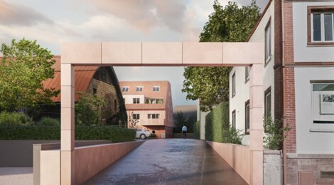 Programme immobilier neuf EDINGSTONE -  Dingsheim : 22 appartements neufs du 2 au 4 pièces en cœur historique (67370) - Référence : 7792