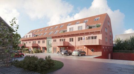 Programme immobilier neuf EDINGSTONE -  Dingsheim : 22 appartements neufs du 2 au 4 pièces en cœur historique (67370) - Référence : 7792